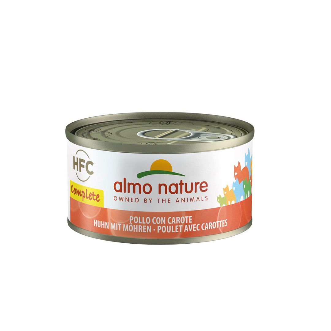 Croquettes Almo Nature HFC Our Best Sterilized Pour Chat - Poulet Frais 40%, Sans Gluten, Aide Contrôle Du Poids, 300g